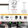 thumbnail image 4 of 3D Illusion Lamp Night Light,Peacock Stand on One Foot Dynam, 4 of 5