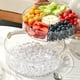 thumbnail image 1 of Bandeja de Fruta Fresca de Cinco Compartimentos con Asa, Portátil, Circular, con Tapa, Ideal para Picnics y Camping., 1 of 7