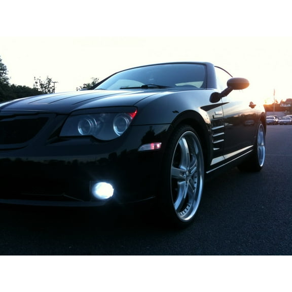 For BlingLights Fog Lights Kit for 2004 2005 2006 2007 2008 Chrysler Crossfire