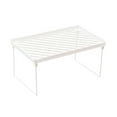 thumbnail image 2 of Cqxid Rack Under $10 Expandable Stackable Cabinet Shelf Kitchen Counter Rack Organizer Multipurpose Pantry Bedroom Bathroom Storage Racks Holder Bathroom Cabinet Organizer, 2 of 9