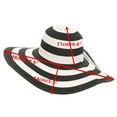 thumbnail image 2 of Yoyauz Foldable Summer Anti-UV Wide Brim Straw Hat for Women Beach Floppy Vintage Outdoor Sun Roll Up Cap, 2 of 9