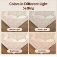 thumbnail image 7 of Design&I 2'x3' Ultra Soft Door Mat, Pink Blush Beige Ivory Cream Gradient Intricate Border Sage Shack None Fluffy Washable Easy Care Indoor rug for Bedside Entryway, 7 of 7