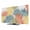 Olive, Orange, Sand, variant on Indoor TV Cover 50 Inch, Orange Green Blue Palm Leaves Elastic Monitor Dust Covers for Television Summer Botanical Tropical Leaf Dustproof Fitted TV Cover for Inside 43.6"L x 24.5"H