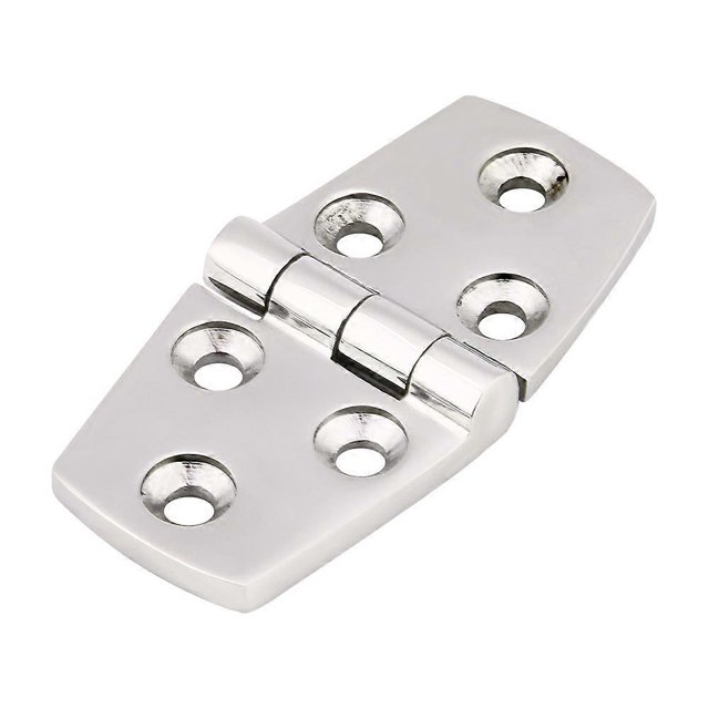 Charnière de porte affleurante en acier inoxydable pour porte de cabine de bateau, 76 x 38 mm