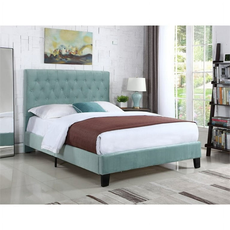 Bates upholstered on sale platform bed