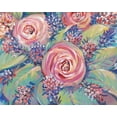 thumbnail image 2 of OToole, Tim 14x12 White Modern Wood Framed Museum Art Print Titled - Shades of Pink II, 2 of 4