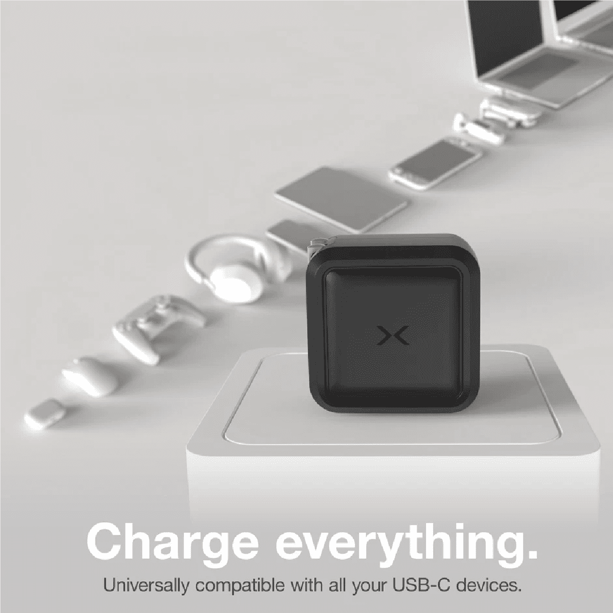 NOCO Company XGrid X65 65W USB-C 2-Port Charger with GaN Fast Charging - Black