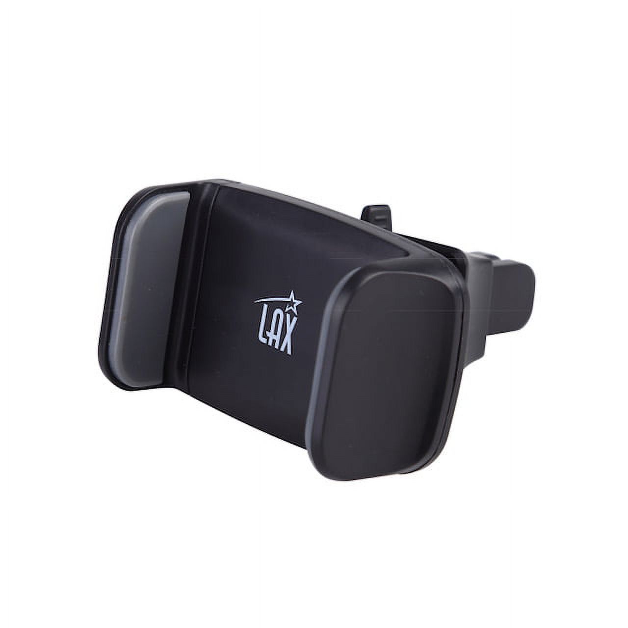 LAX Pro Grip Phone Holder Car Mount for AC Air Vent - Black