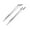 Silver, variant on Durability 27cm Straight And Curved Feeding Forceps Long Tweezers For Reptiles Crafted From RustProof Steel Build