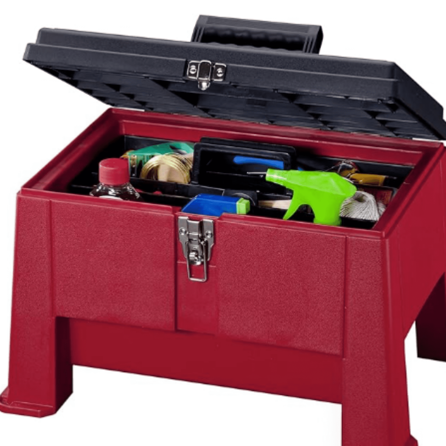 Step N Store, Step Stool Tool Box 20"