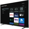thumbnail image 4 of SHARP 4T-C50EL8UR 50 Inch Class 4K Ultra HD with HDR10 and Roku TV with an Austere 5S-PS4-US1 4-Outlet Power with Omniport USB (2024), 4 of 9