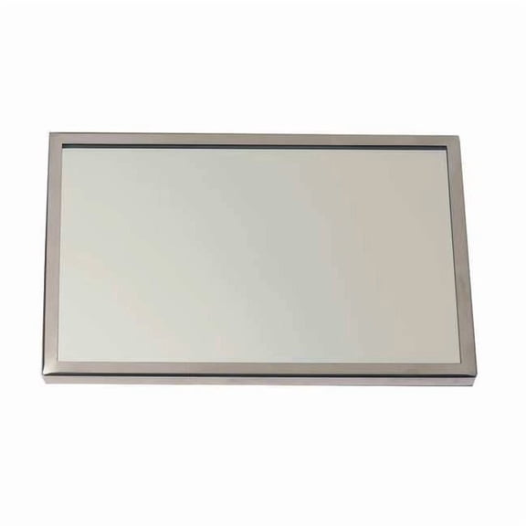 See All Industries 30 in "H x 18 in "W, Framed Mirror, Glass FR1830G