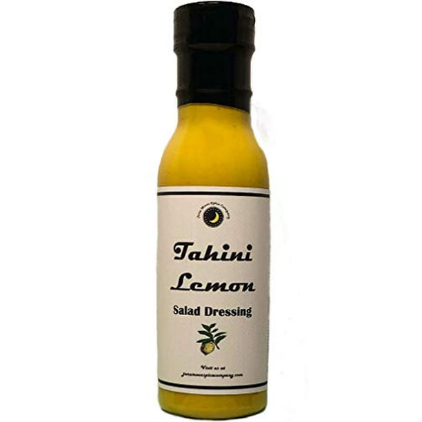 Premium TAHINI LEMON Salad Dressing Cholesterol Free Low Sodium