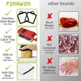 thumbnail image 3 of Vegetable Chopper,12-in-1 Multifunctional Food Chopper,Professional Onion Chopper with 7 Blades,Vegetable Cutter with Container for Salad,Potato,Carrot,and Garlic; Essential Kitchen Tool(Red), 3 of 7