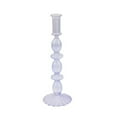 thumbnail image 3 of 2024 Candle Holder Artist Style Handmade Colored Vase Exquisite Desktop Ornament Romantic Glass Candlestick Wedding Birthday Dinner Living Room Decor, 3 of 8
