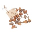 thumbnail image 3 of Juguete Para Morder Nueces De Pájaro, Juguete Para Masticar Loros De Madera Inofensivo Para Moler Picos Alivio Del Aburrimiento Resistente A Las Mordeduras Con Gancho Para Octpeak Parrot Chewing Toy, 3 of 8
