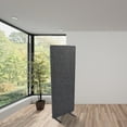 thumbnail image 4 of Stand Up Desk Store ReFocus Raw Freestanding Acoustic Desk Divider Privacy Panel to Reduce Noise and Visual Distractions (Anthracite Gray, 23.6"  x 62" ), 4 of 7