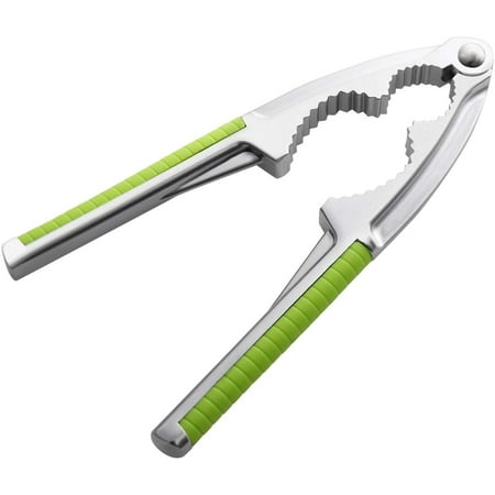 

Egebert Heavy Duty Walnut Cracker Tool Nutcracker Lobster Crab Nut Seafood Cracker with Green Non-slip Handle