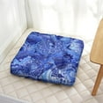 thumbnail image 3 of Boho Meditation Mat, Paisley Square Floor Pillow for Sitting and Meditation 22 x 22, 3 of 7
