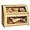 Natural, variant on Farmhouse Bread Box for Kitchen Countertop Bread box Double Layer Bamboo Wooden Extra Large Capacity Bin Kitchen Food Storage Container(Natural)