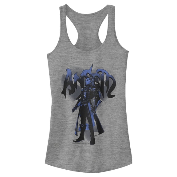 Junior's Kingdom Hearts 1 Seeker of Darkness Racerback Tank Top Black Large