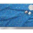 thumbnail image 2 of Soimoi Poly Georgette Fabric Dot & Triangle Geometric Printed Fabric 1 Yard 52 Inch Wide, 2 of 3