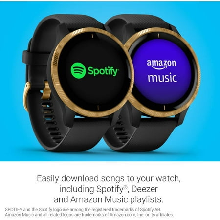 black and gold garmin venu