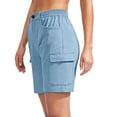 thumbnail image 6 of Jerdar Women's Hiking Cargo Shorts Quick Dry Lightweight for Outdoor Golf Fishing Outdoor Casual with Multi Pockets XXL, 6 of 8