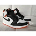 thumbnail image 3 of Ni - ke Ni - ke AIR JORDAN 1 RETRO High OG Size 8.5 AJ1 White Black-Electro Orange, 3 of 5