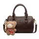 thumbnail image 5 of Bolsos de mano coreanos para mujer, bolso Boston retro de color sólido, bolso de hombro de alta gama, 2025, 5 of 5
