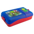 thumbnail image 4 of Contenedor de Alimentos Rectangular de Plástico, Lunch Box Escolar con 2 Divisiones, Personajes Animados, Spidey And His Friends, 4 of 5