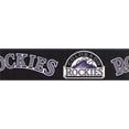 thumbnail image 2 of Colorado Rockies MLB Équipe de Baseball Fan de Sport Papier Peint Frontière Design Moderne, Rouleau 15' x 6'', 2 of 3
