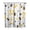 Cute Bee S, variant on Striped Symmetrical 72x84 Shower Curtain Waterproof Hotel Style Bath Decor