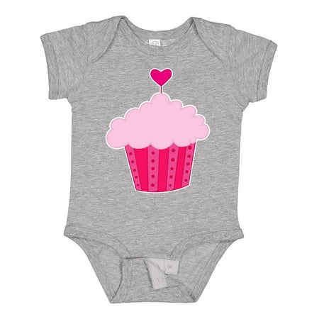 

Inktastic Pink Cupcake Gift Baby Girl Bodysuit