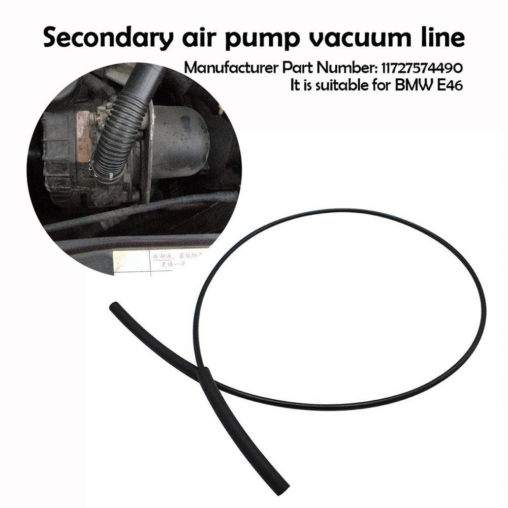 For BMW E46 Secondary Air Pump Vacuum Line Vacuum Control Valve