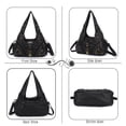 thumbnail image 3 of Angelkiss Hobo Shouder Purses for Women Crossbody Bag with Adjustable Long Straps Ultra Soft with Multiple Pockets, 3 of 5