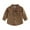 Brown, variant on GYRATEDREAM Toddler Baby Boys Jean Jacket Kids Denim Jacket Long Sleeve Button Top Coat Casual Outerwear 3-4Y Brown