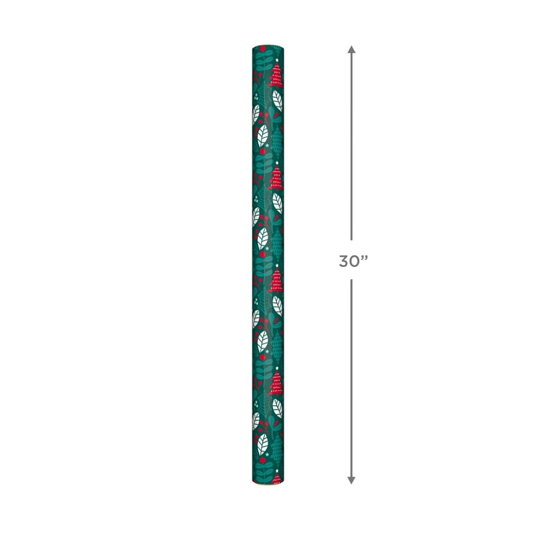 Illustrated Roses Wrapping Paper, 20 sq. ft. - Wrapping Paper - Hallmark