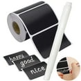 thumbnail image 4 of 120 Pcs Chalkboard Labels, Waterproof Reusable Blackboard Stickers, Mini Decorative Chalk Labels, Reusable Chalk Label for Storage Bin, Food Container, Jars, 4 of 7