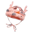 thumbnail image 2 of Gorro protector anticolisión para bebé, Protector para bebé sin golpes, gorro ajustable para niños pequeños de interior rosa selva, 2 of 9
