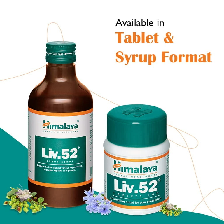 1 Pack x HIMALAYA Liv52 for LIVER CARE 100 Tablets - EXPIRY 2024