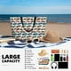 thumbnail image 5 of Fotbe Train Bolsa de Viaje para Playa - Resistente al Agua, Bolsa Tote de Gran Capacidad y Ligera con 7 Bolsillos para Mujeres y Hombres, 5 of 7