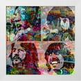 thumbnail image 2 of Stephen Chambers 20x20 White Modern Wood Framed Wall Art Titled - Beatles Let It Be Heavygraffiti, 2 of 6