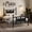 Black, variant on Metal Bed Frame with with Headboard and Footboard, Industrial Circular Design Bed Frame No Box Spring Required, Heavy Duty Steel Slat Noise-Free, Easy Assembly