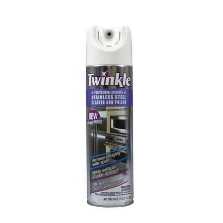 Twinkle Stainless Steel Cleaner & Polish, 17 Oz (Best Stainless Steel Polish)