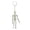 Light-Up Version, variant on Callipe Movable Joints Skeleton Keychain, Glow-in-the-Dark Skeleton Keyring for Halloween, Handbag Backpack Purse Charm for Men Women