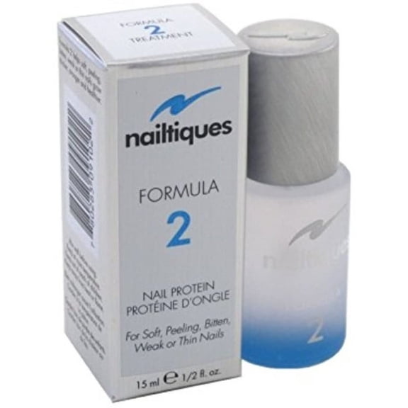 Nailtiques Nail Protein Formula 2 by Nailtiques for Unisex - 0.5 oz Treatment