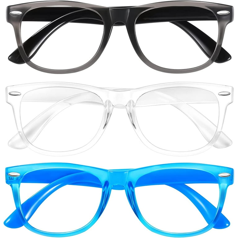 Blue Light Glasses for Kids 3 Pack Blue Light ing Glasses for Teen Boys  Girls Age 3-10,Computer Screen Gaming TV 
