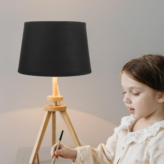 SEWCHICS Square Lampshade 11.8x9.8in Simple Style Bedroom Lamp Cover Modern Lighting Accessory