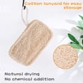 thumbnail image 4 of MesaSe Natural Dish Sponge Pack 3 Vegetable Scrubber for Kitchen 100% Loofah Plant Cellulose Scouring Pad Biodegradable Compostable Dishwashing Zero Waste Luffa Loofa Loufa Lufa, 4 of 6